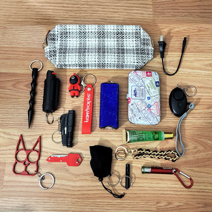 Squid Game Self Defense Kit with Bracelet Keychain