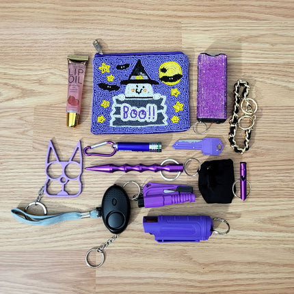 Halloween Bag Keychain Self Defense Kit