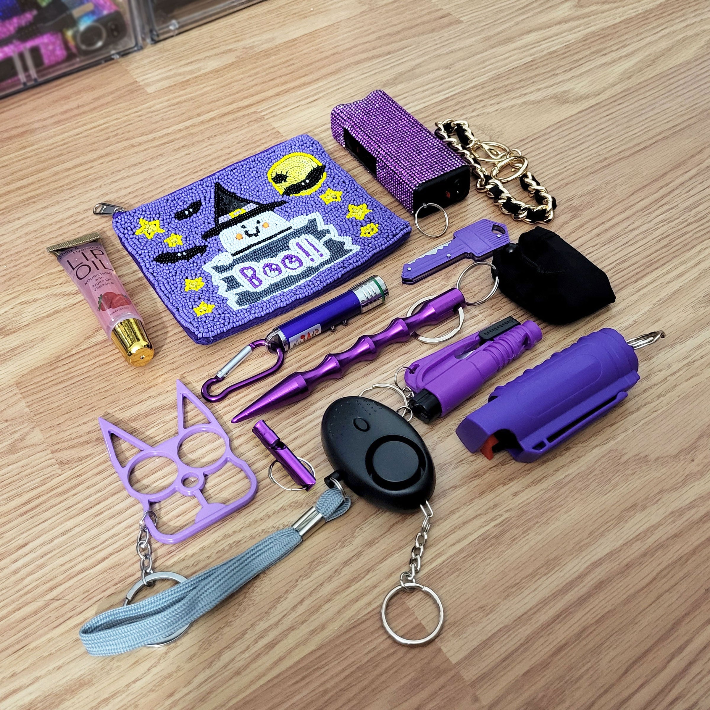 Halloween Bag Keychain Self Defense Kit – Blue Box Boutique Inc