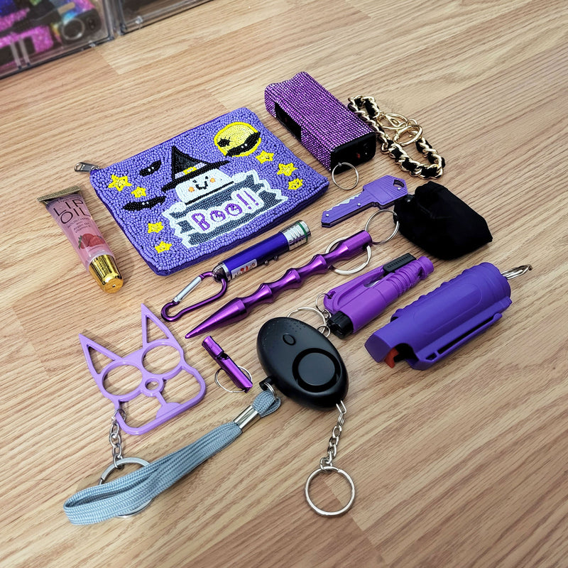 Halloween Bag Keychain Self Defense Kit
