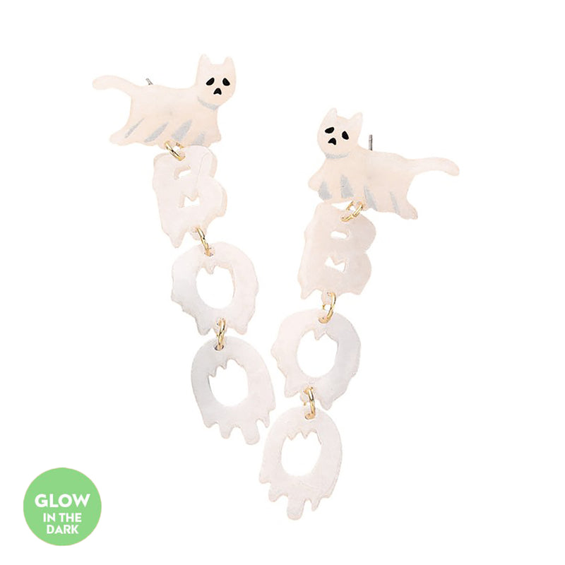 Purrfect Glow in the Dark Dangles