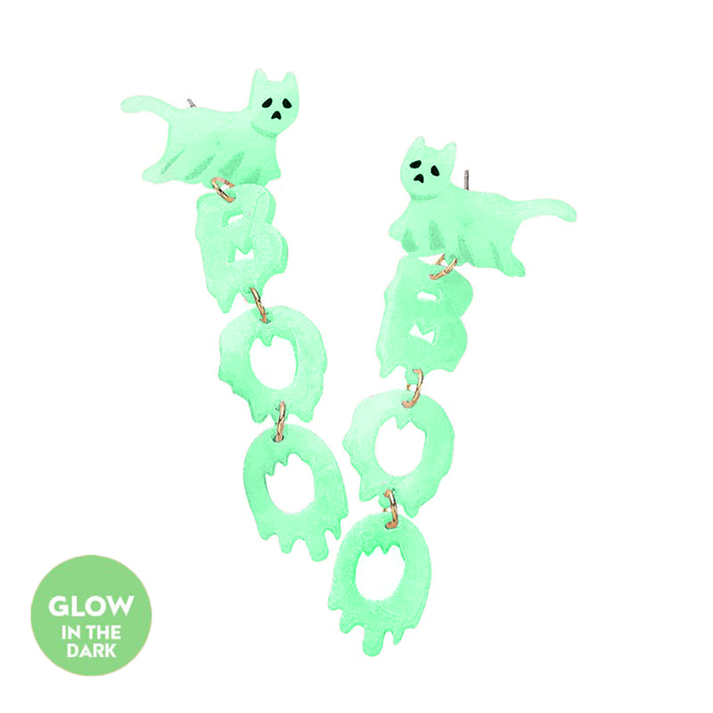 Purrfect Glow in the Dark Dangles