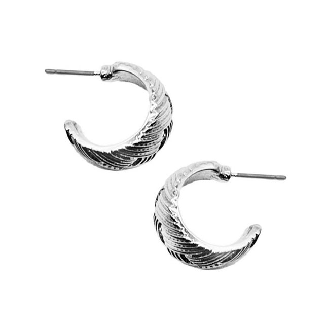 Astrid Half Hoops