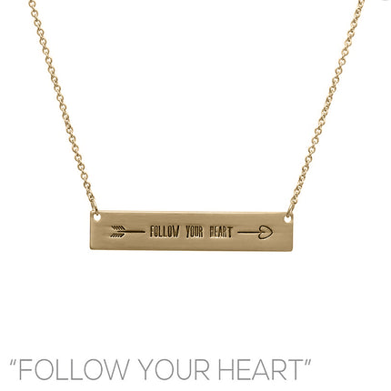 Follow Your Heart Pendant