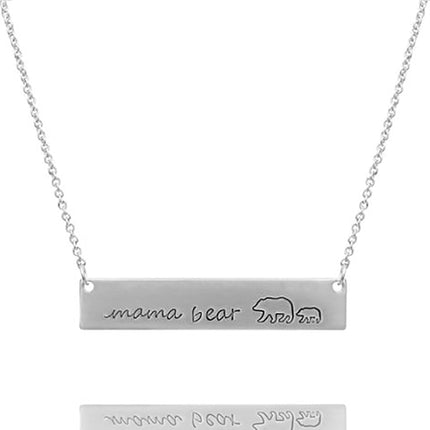 Mama Bear Bar Pendant
