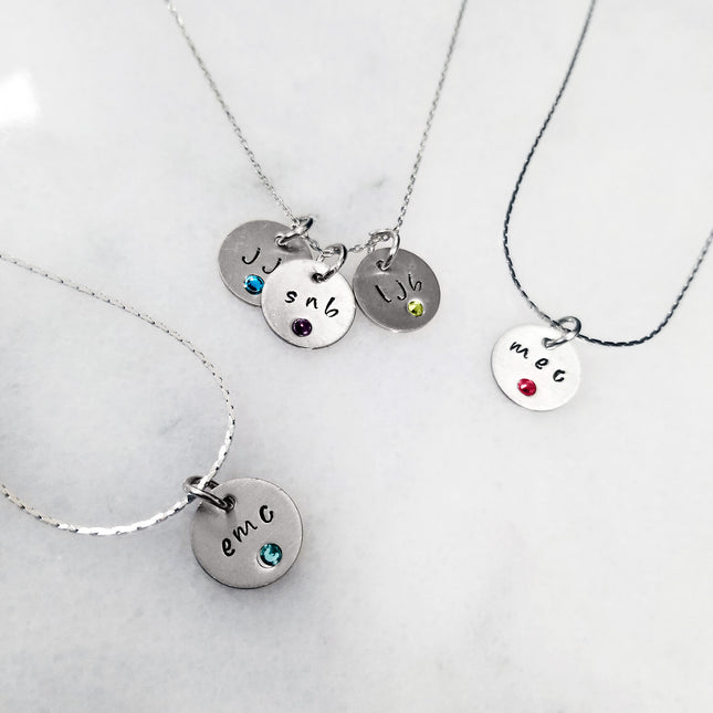 Custom Birthstone Necklace