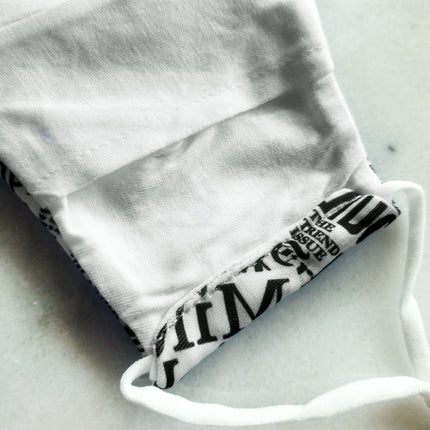 Newspaper Print Mask