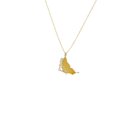 The Orange-Barred Sulphur Necklace