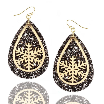 Snowflake Sparkle Dangles