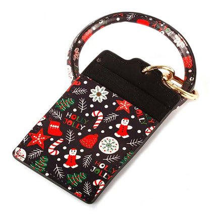 Holly Jolly Wrist Wallet