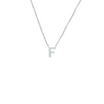 Letter "F" Necklace