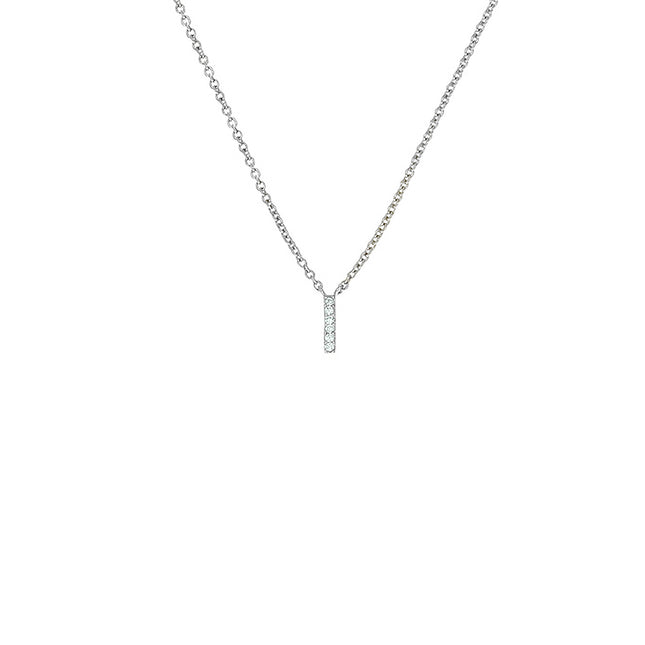 Letter "I" Necklace