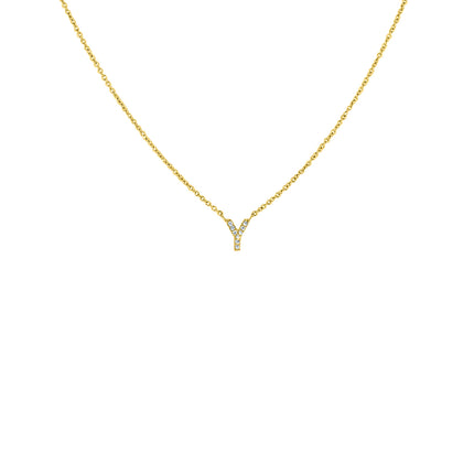 Letter "Y" Necklace