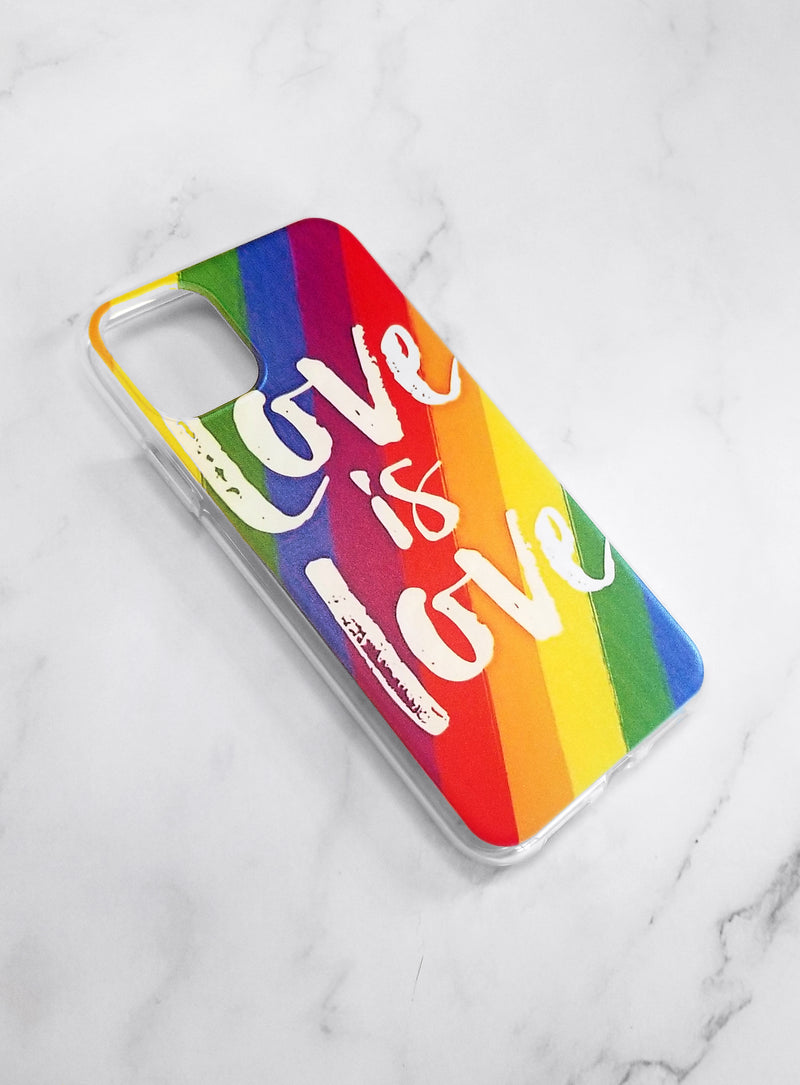 rainbow love is love LGBTQ  iphone 11 case