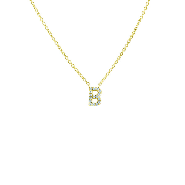 Letter "B" Necklace – Blue Box Boutique