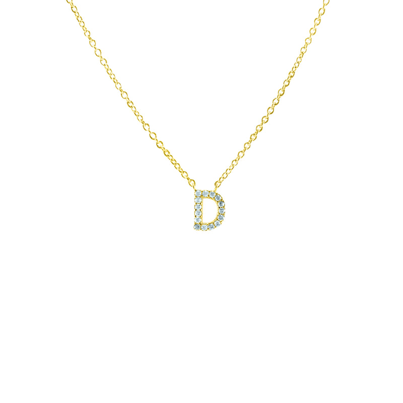 Letter "D" Necklace