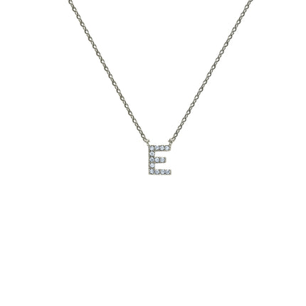 Letter "E" Necklace