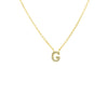Letter "G" Necklace