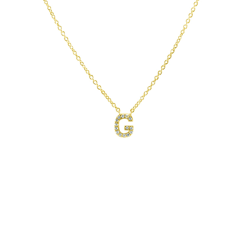 Letter "G" Necklace