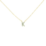Letter "K" Necklace