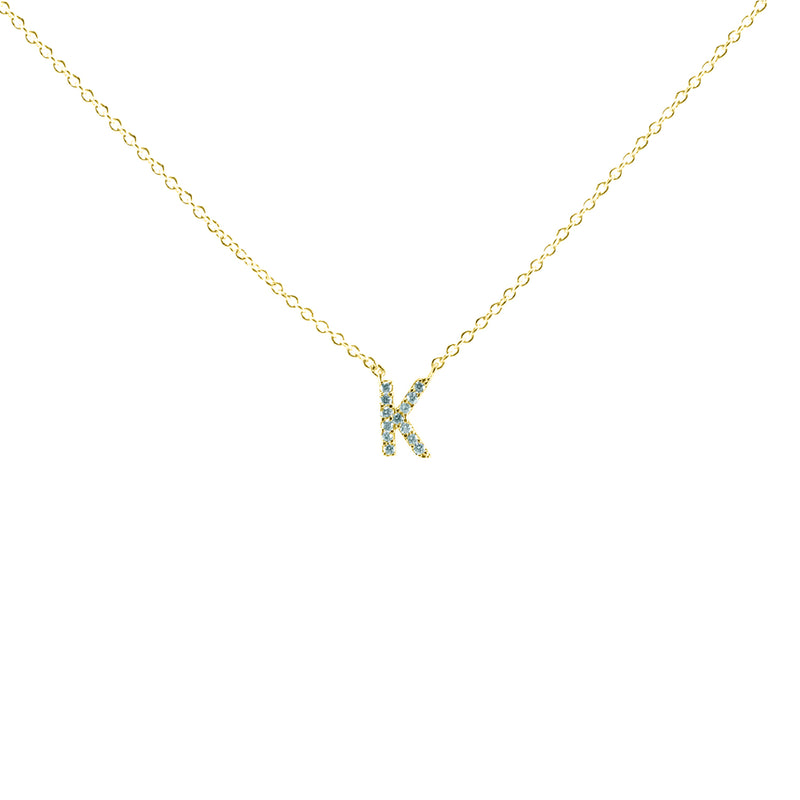 Letter "K" Necklace