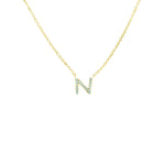 Letter "N" Necklace