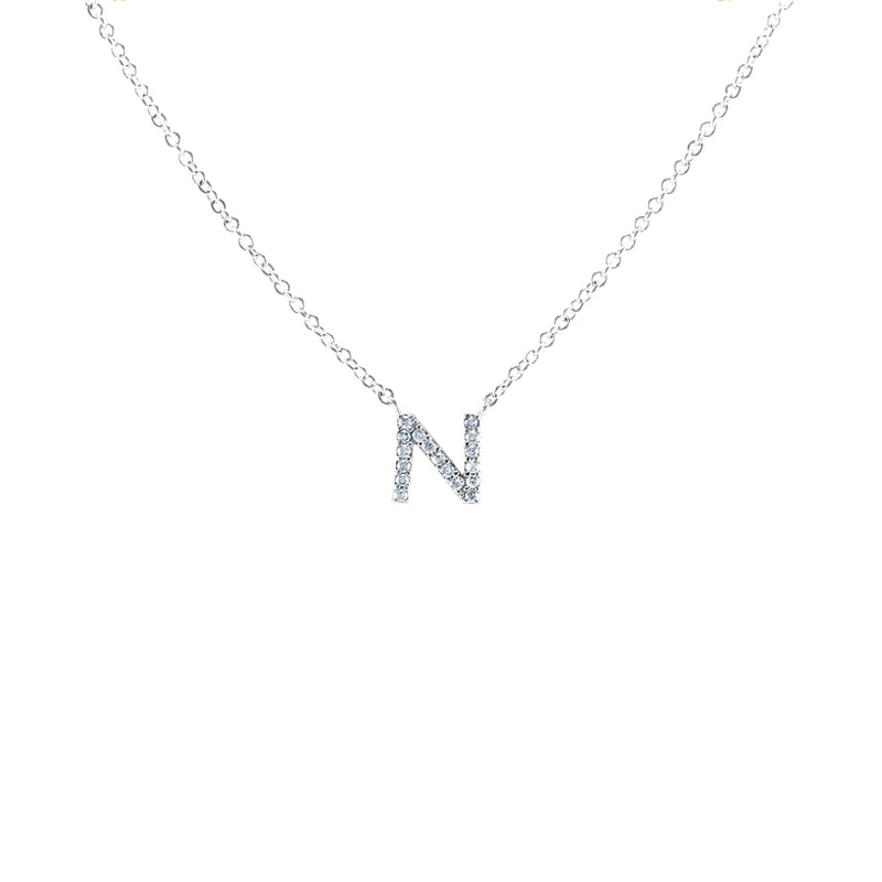 Letter "N" Necklace