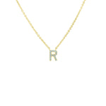 Letter "R" Necklace