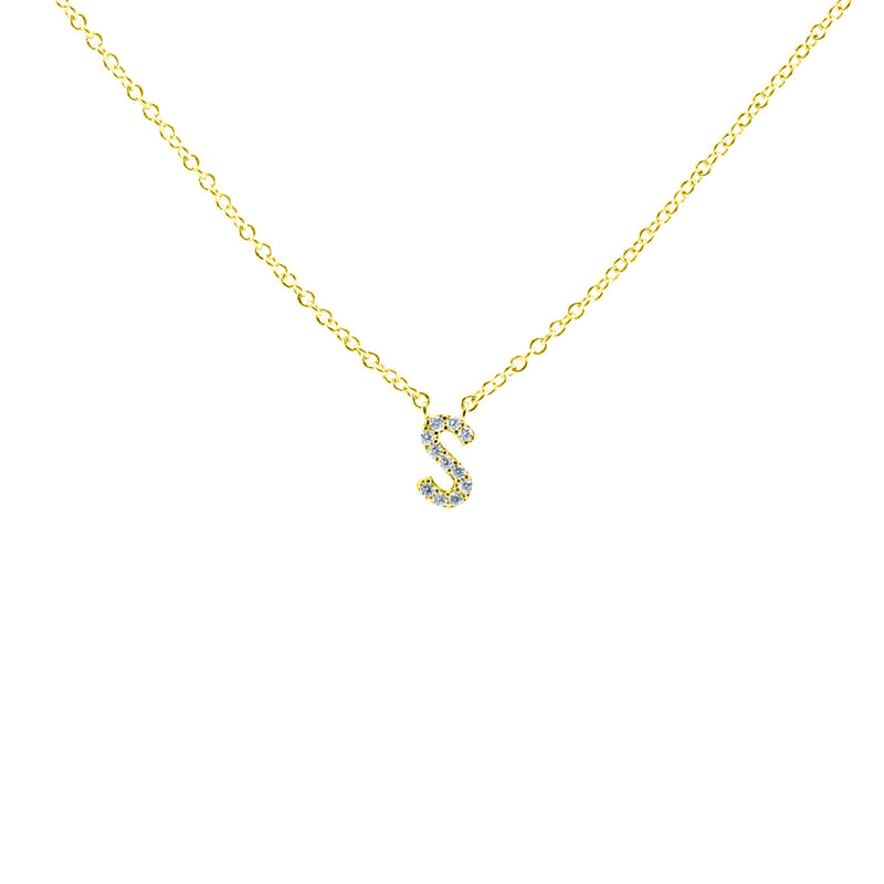 Letter "S" Necklace