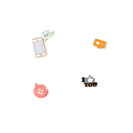 Social Media Pins